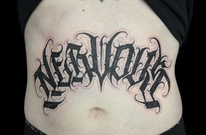 Lettering Tattoos