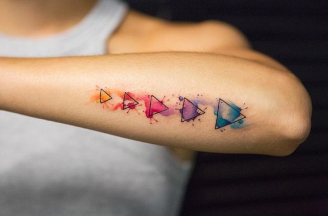 Watercolor Tattoos